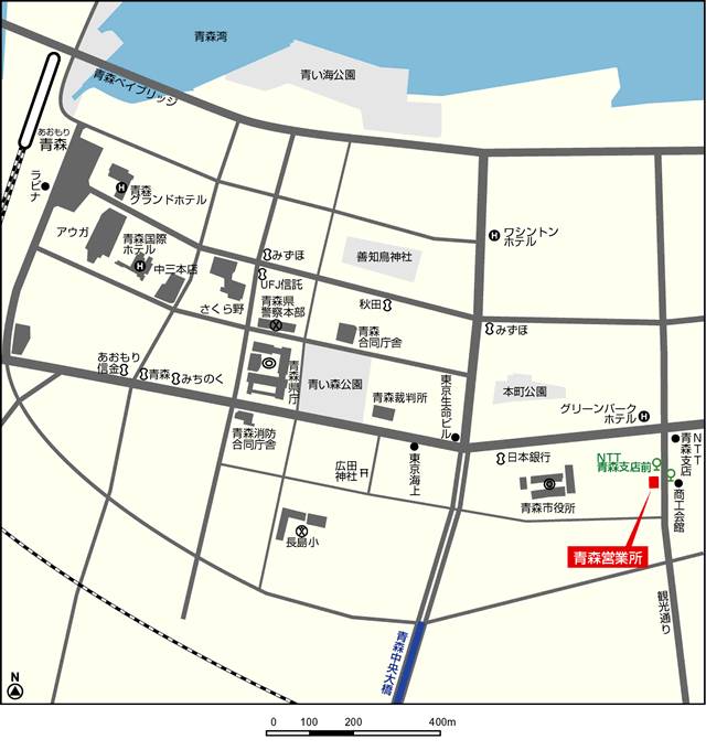 青森営業所 Map Toa株式会社