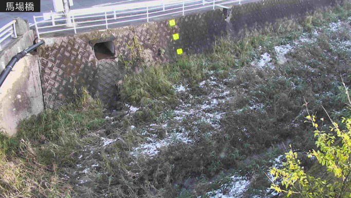 「平川（馬場橋）」のカメラ映像の画面